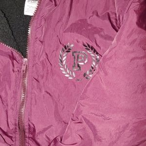 VS pink jacket